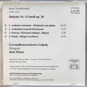Tschaikowski - Sinfonie Nr. 4 (CD)