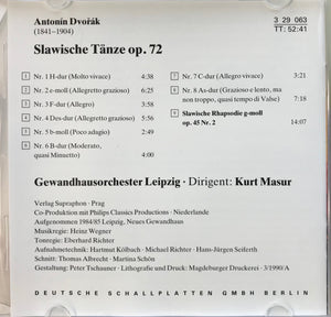 Antonín Dvořák - Slawische Tänze Op. 46 (CD)