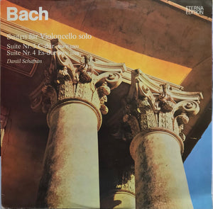 Bach; Suiten für Violoncello solo; Suite Nr. 3, Nr. 4, BWV 1009, BMV 1010 (LP)