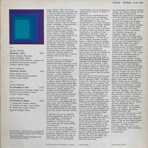George Gershwin - Rhapsodie in Blue, Ein Amerikaner in Paris (LP)