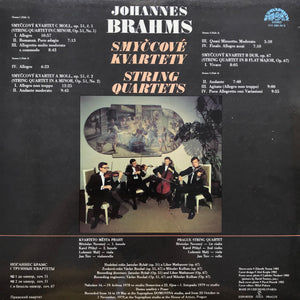 Johannes Brahms; Complete String Quartets (2LP)