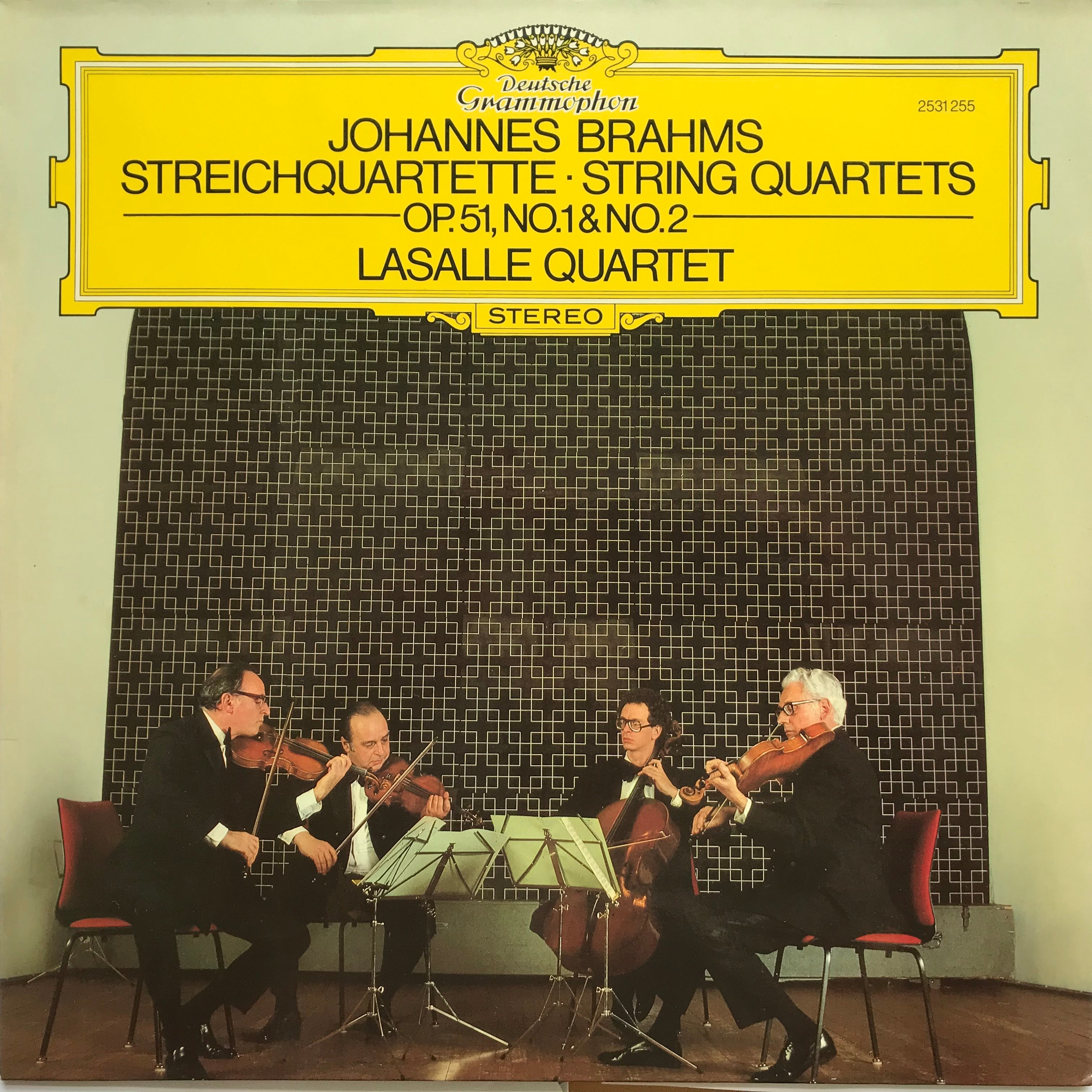 Johannes Brahms, Streichquartette - String Quartets op. 51, No. 1 & No. 2, LaSalle Quartett