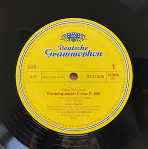 Franz Schubert, Streichquintett - String Quintet D.956, LaSalle Quartett
