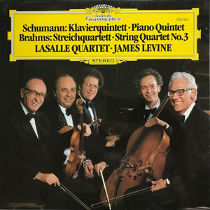Robert Schumann, Johannes Brahms - LaSalle Quartett + James Levine Vinyl LP
