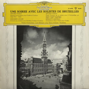 Une Soiree avec les Solists de Bruxelles Vinyl LP Phonocentrum