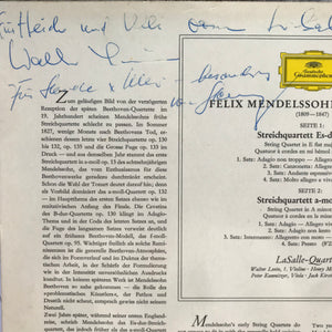 Felix Mendelssohn Bartholdy, LaSalle Quartett